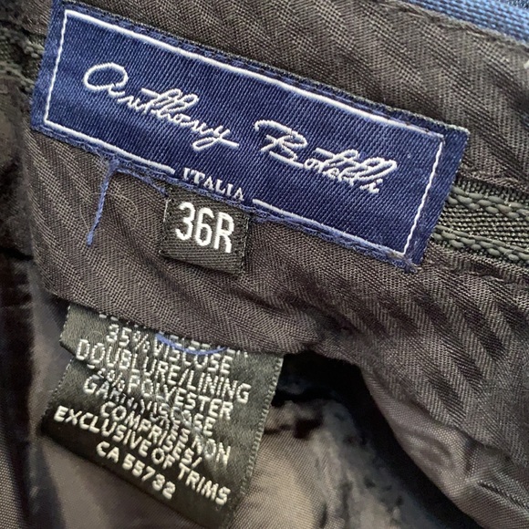 Anthony Botelli Made in Italy Royal Blue Suit Set - Picture 6 of 7